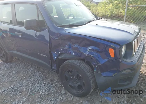 2018 Jeep Renegade Sport from USA, damaged, VIN ZACCJBAB3JPJ06165